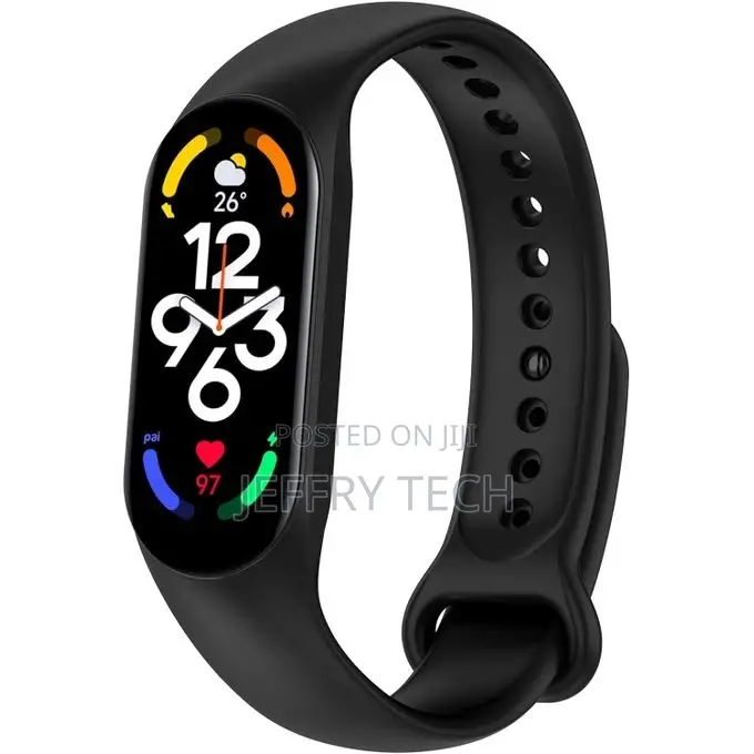 Tentech Strap Silicone Band for Xiaomi Mi Band 7/6 / 5 Breat