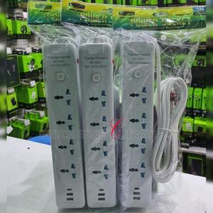 Extension!Flame-Powered 4 Way Extension/Usb Port,3m Cable - thumbnail 2