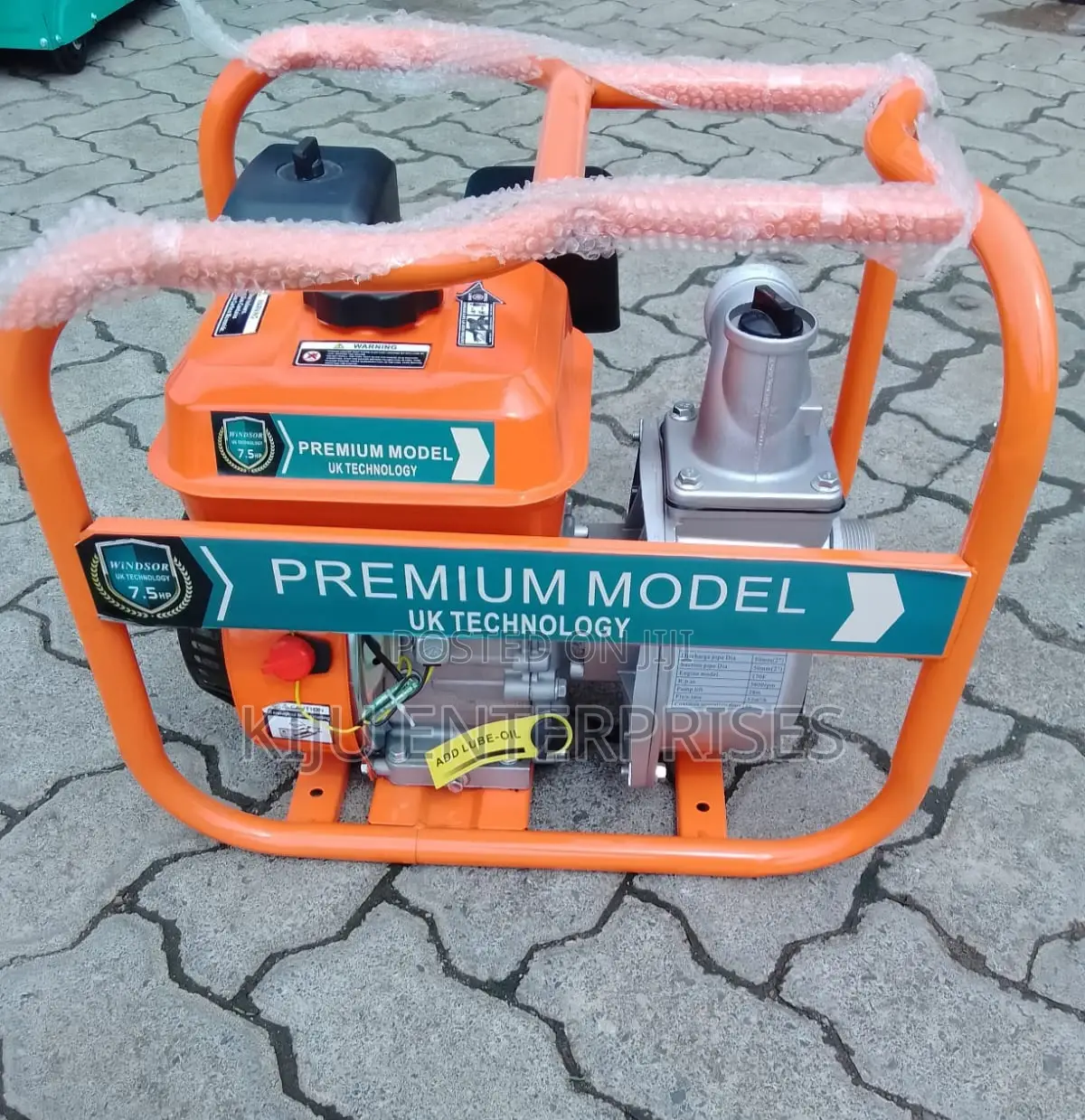 High Pressure Water Pump Machine 7.5hp