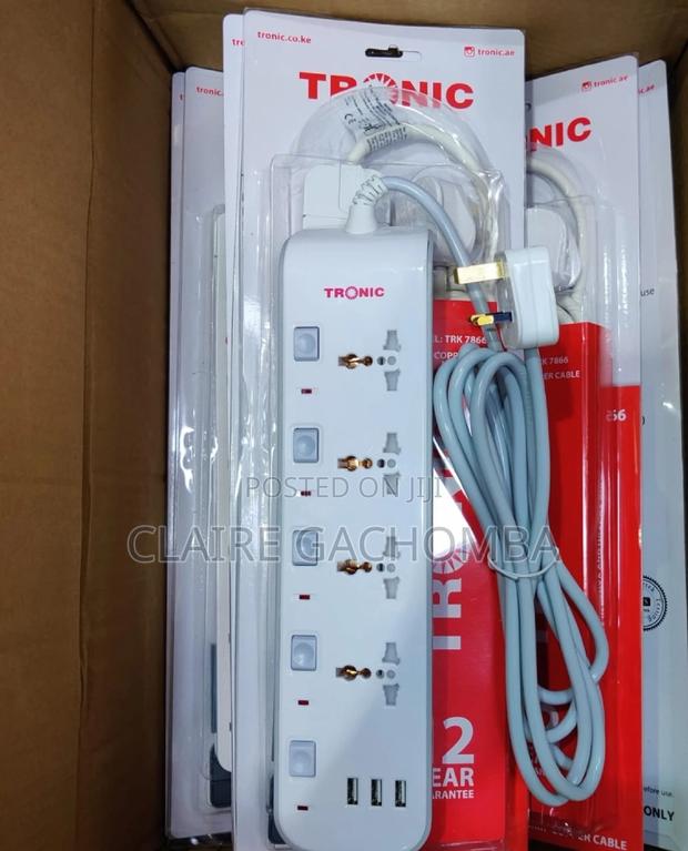 4 Way Tronic Extension With 3 USB Ports - main view