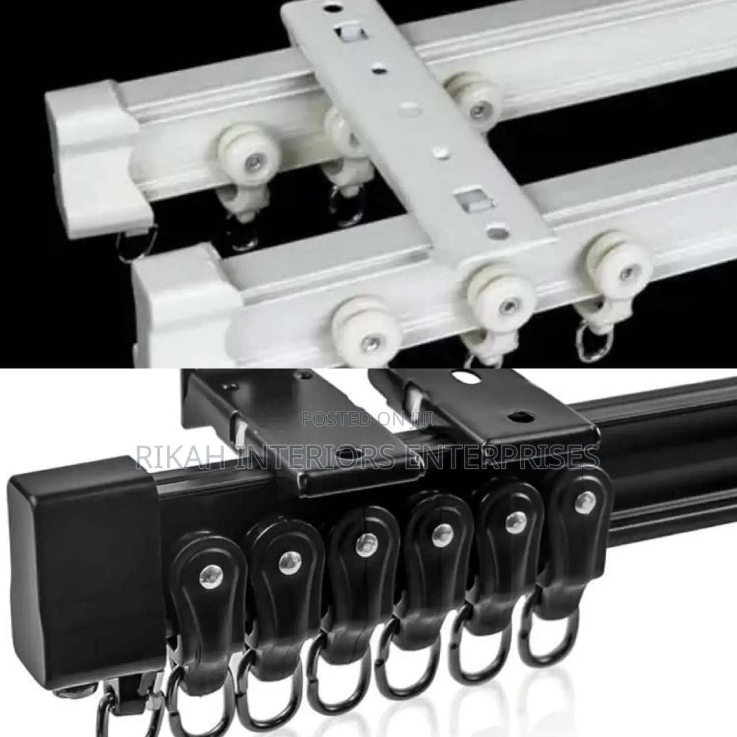 Aluminium Straight Track Curtain Rail Track Curtain Rail