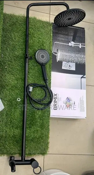 Shower Mixer Surface Black 8807