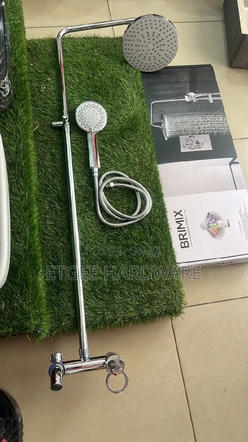 Shower Mixer Surface Silver 8807