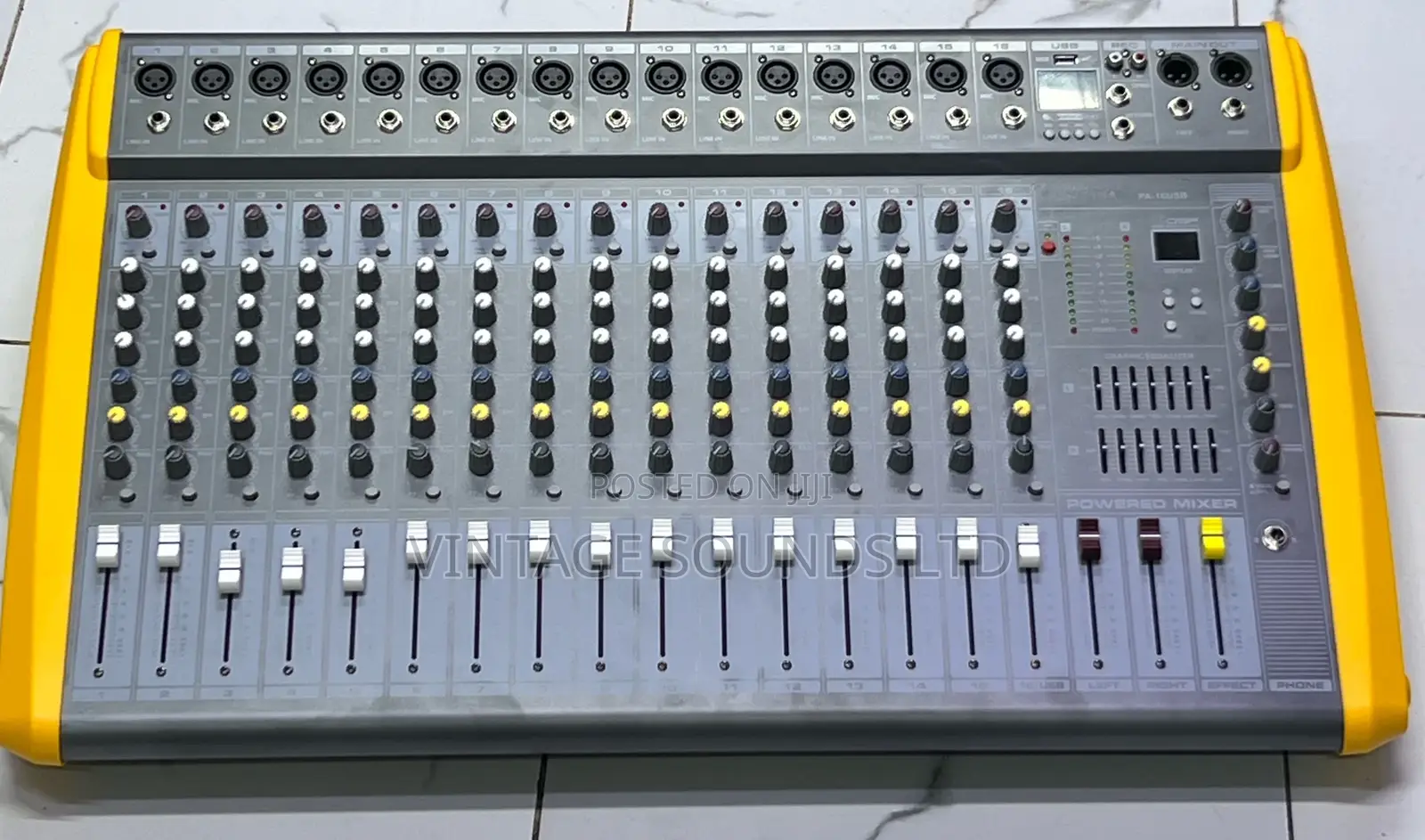 Yamaha Powered Mixer Pmx16usb Digital Effects