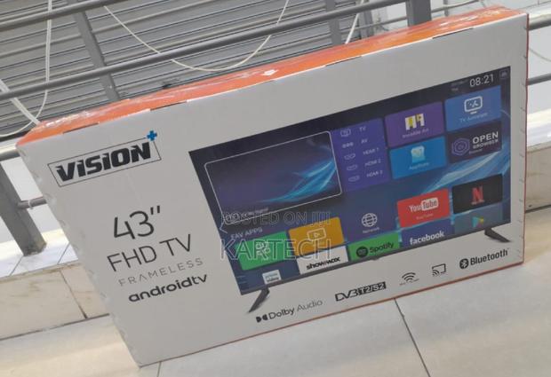 43 Inch Vision Plus Smart Android Frameless Tv - main view
