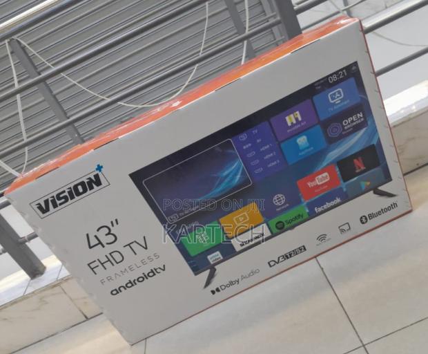 43 Inch Vision Plus Smart Android Frameless Tv - thumbnail 2