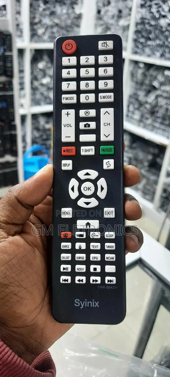 New Synix CNA- 084ZH Replacement Remote.