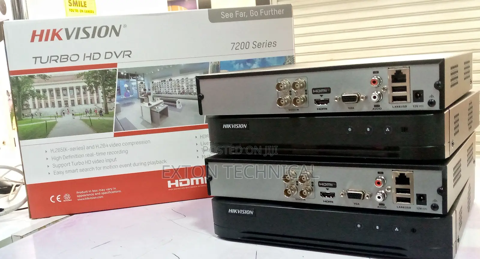 Hikvision 4 Channel Hd DVR 1080p Metallic