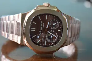 Patek Philippe Nautilus Power Reserve Rose Gold Watch