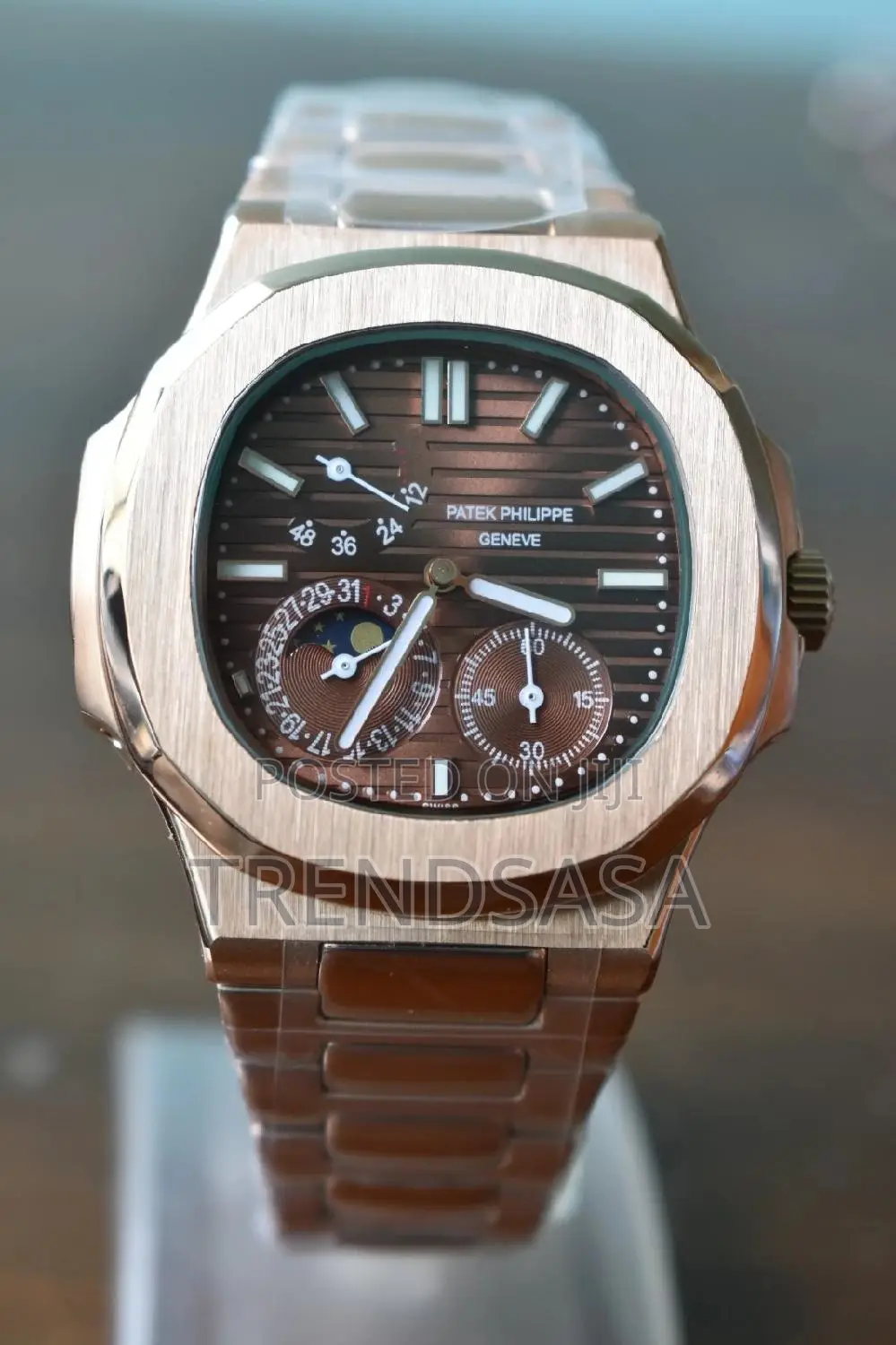 Patek Philippe Nautilus Power Reserve Rose Gold Watch
