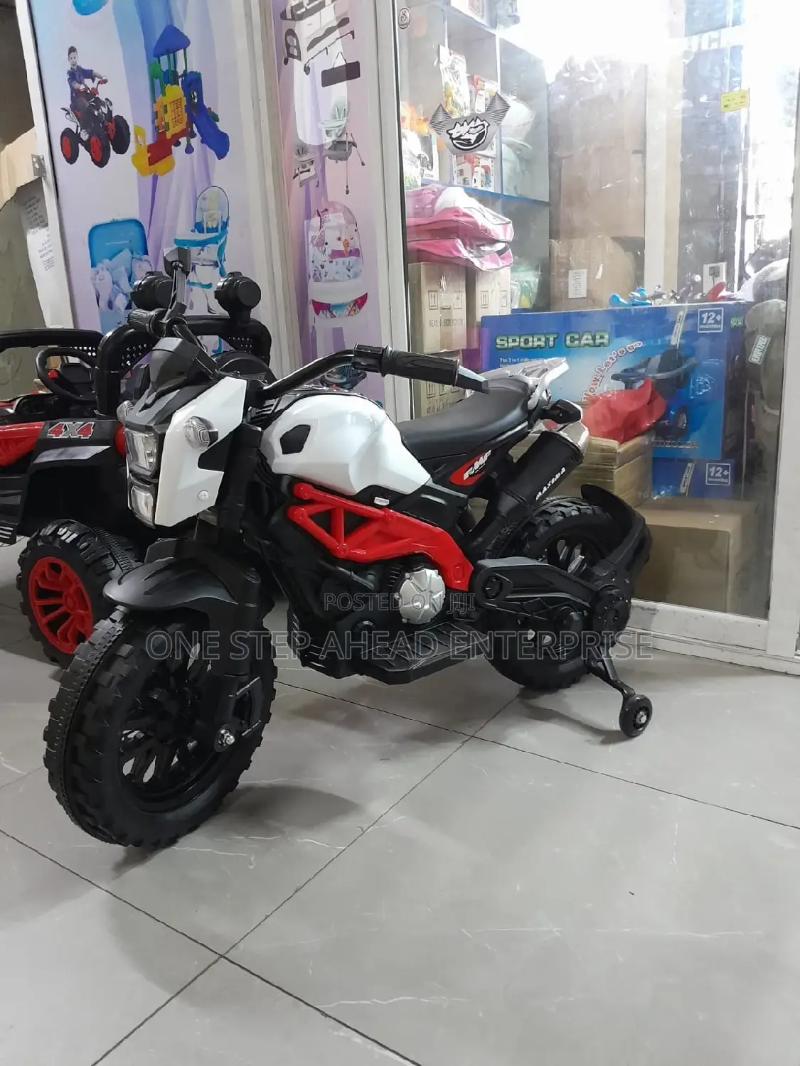 Electric Bike for Kids With Switch