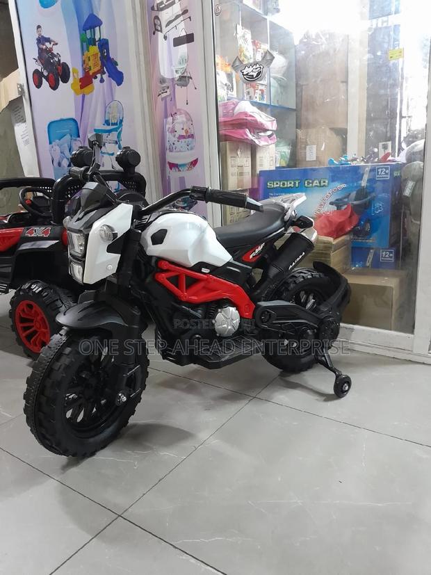 Electric Bike for Kids With Switch - main view