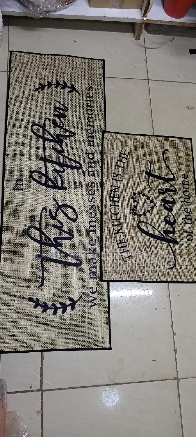 Anti Slip 2 Piece Kitchen Mat