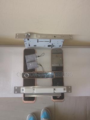 Smart Wooden Door Protection Biometric Passcode Solutions - main view