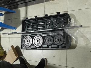 Adjustable 50kgs Chrome Dumbbells With Casing - thumbnail 2