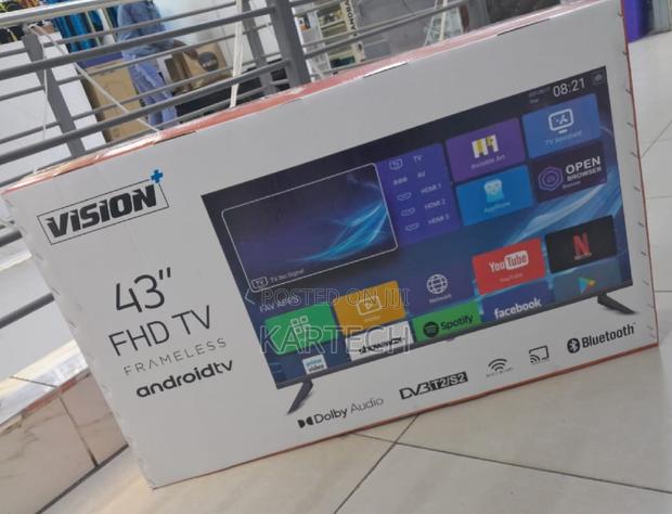 Vision+ 43 Inch Smart Android Frameless Tv - main view
