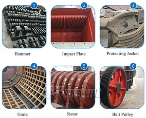 Small Mining Machinery Stone Hammer Mill for Stone Crushing
