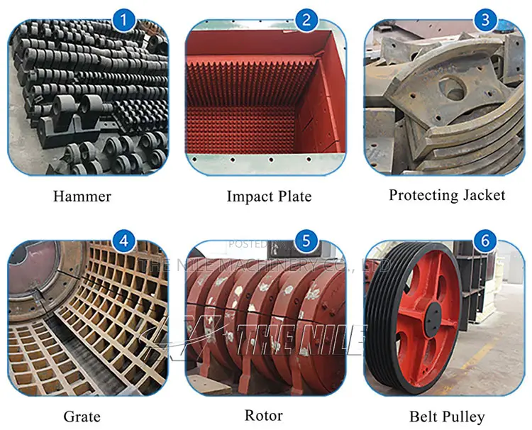 Small Mining Machinery Stone Hammer Mill for Stone Crushing