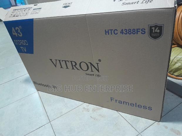 Vitron 43" Inches Smart Android Frameless Tv-Bluetooth - main view