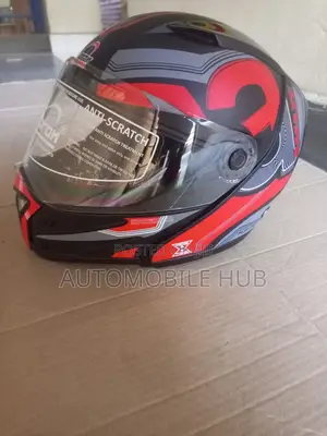 Aaron Antiscratch Flip Up Helmet for Motorbike