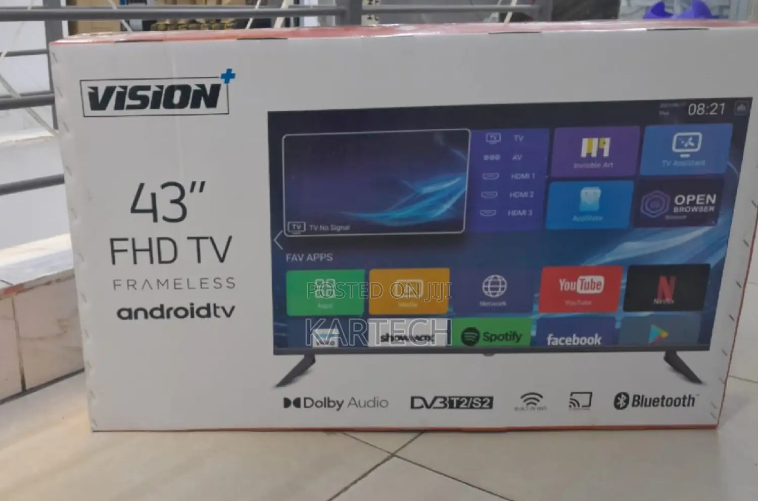Vision 43 Inches Smart Android Tv