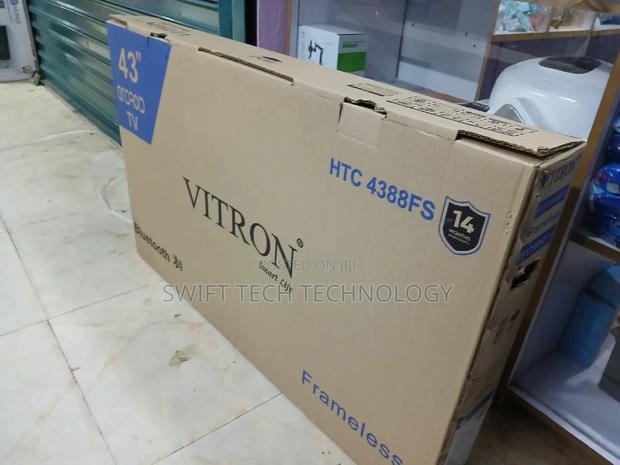 **Vitron 43 Inches Smart Android Frameless ** With BT - thumbnail 2