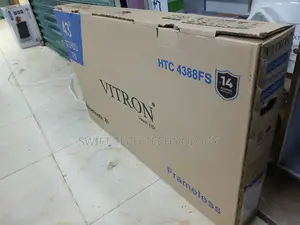 **Vitron 43 Inches Smart Android Frameless ** With BT