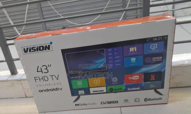 Vision 43 Inches Frameless Smart Android Tv