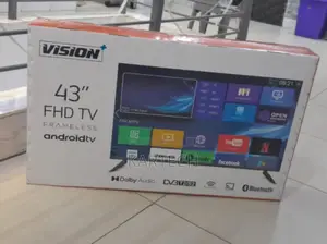 Vision 43 Inches Frameless Smart Android Tv