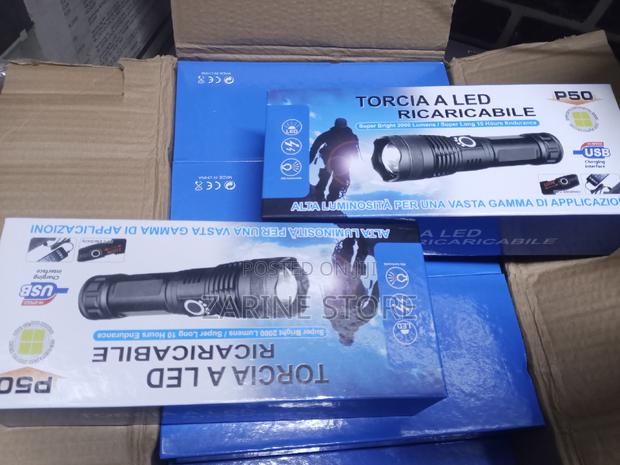 Torcia Led Touch, Rechargeable, Zooming Light - main view