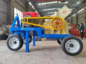 In Stock Diesel Mobile Stone Hammer Mill Crusher in Kenya