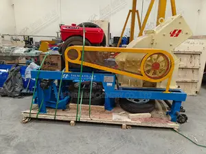 Mini Diesel Engine Stone Rock Hammer Crushing Machine
