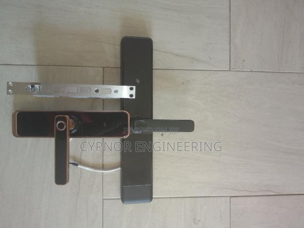 Next_gen Wooden Door Security Smart Biometric Passcode Locks - main view