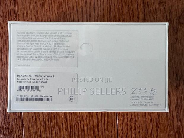 Apple Magic Mouse 2 Wireless Mouse - White - thumbnail 2