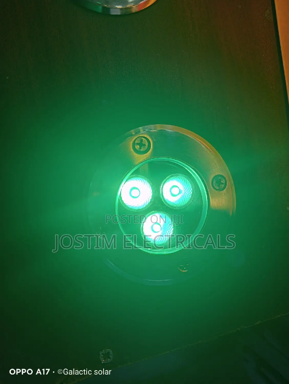 Floor Light Colour Green