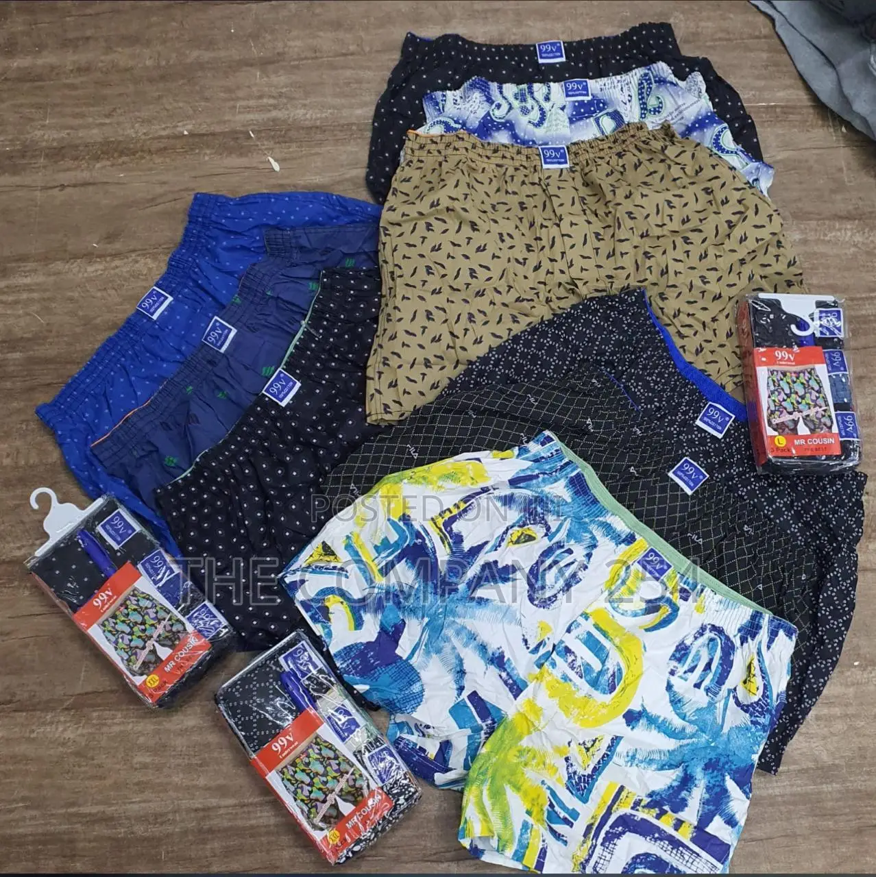 3 Pack Mens Super Quality Boxers Designer Sizes M to 2xl
