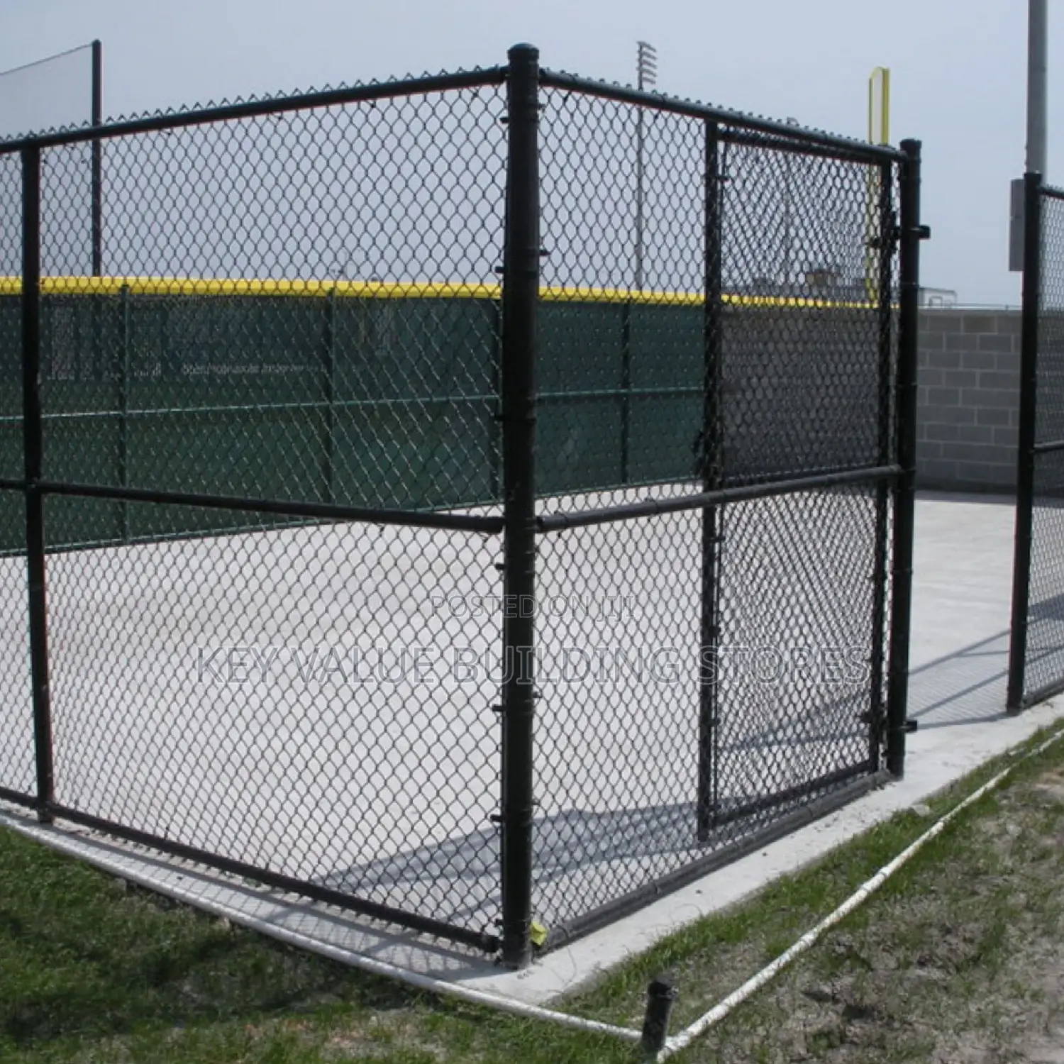 Black Coated PVC Chainlink