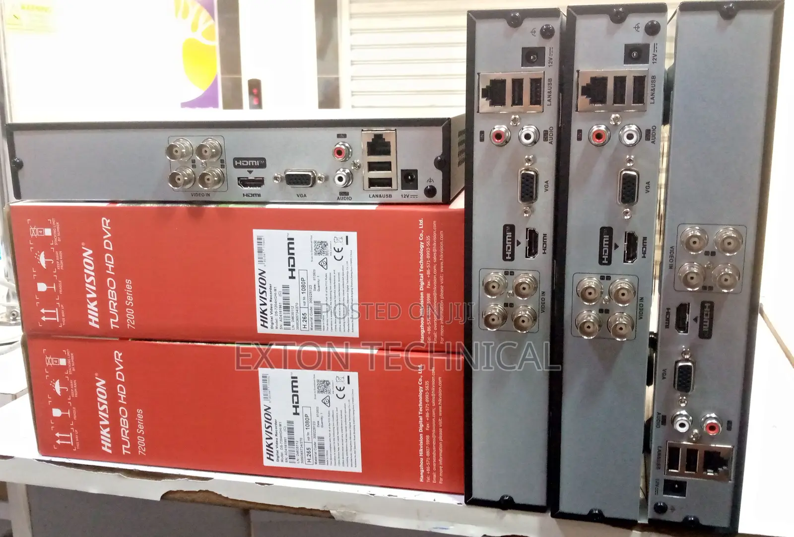 DVR Metallic 4 Channel Hikvision 1080p 2mp for CCTV Camera