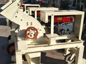 Customized Hammer Crusher With Diesel Engine or 11 Kw Motor