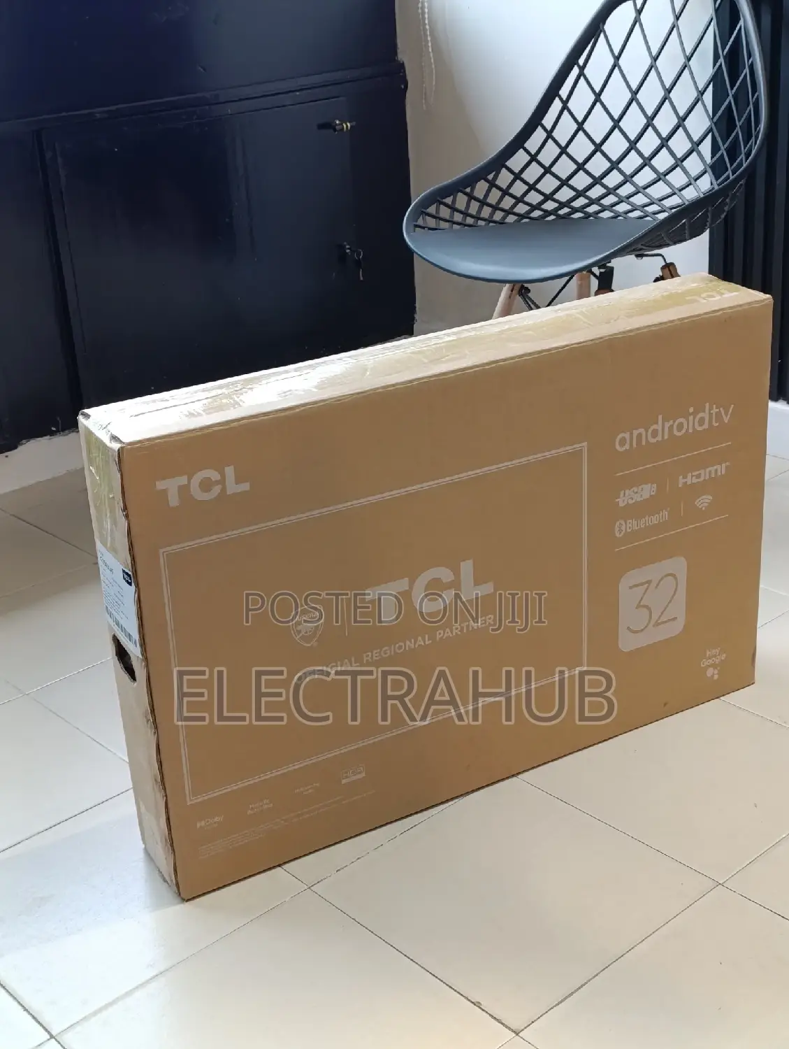 TCL 32 Inch Frameless Smart Android Tv New and Sealed