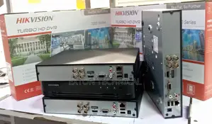 Hd DVR Hikvision 4 Channel Metallic for 4 Cameras 1080p