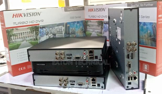 Hd DVR Hikvision 4 Channel Metallic for 4 Cameras 1080p