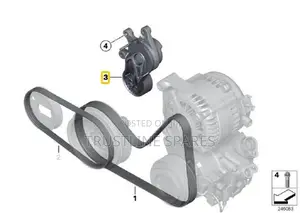 BMW a/C Belt Tensioner