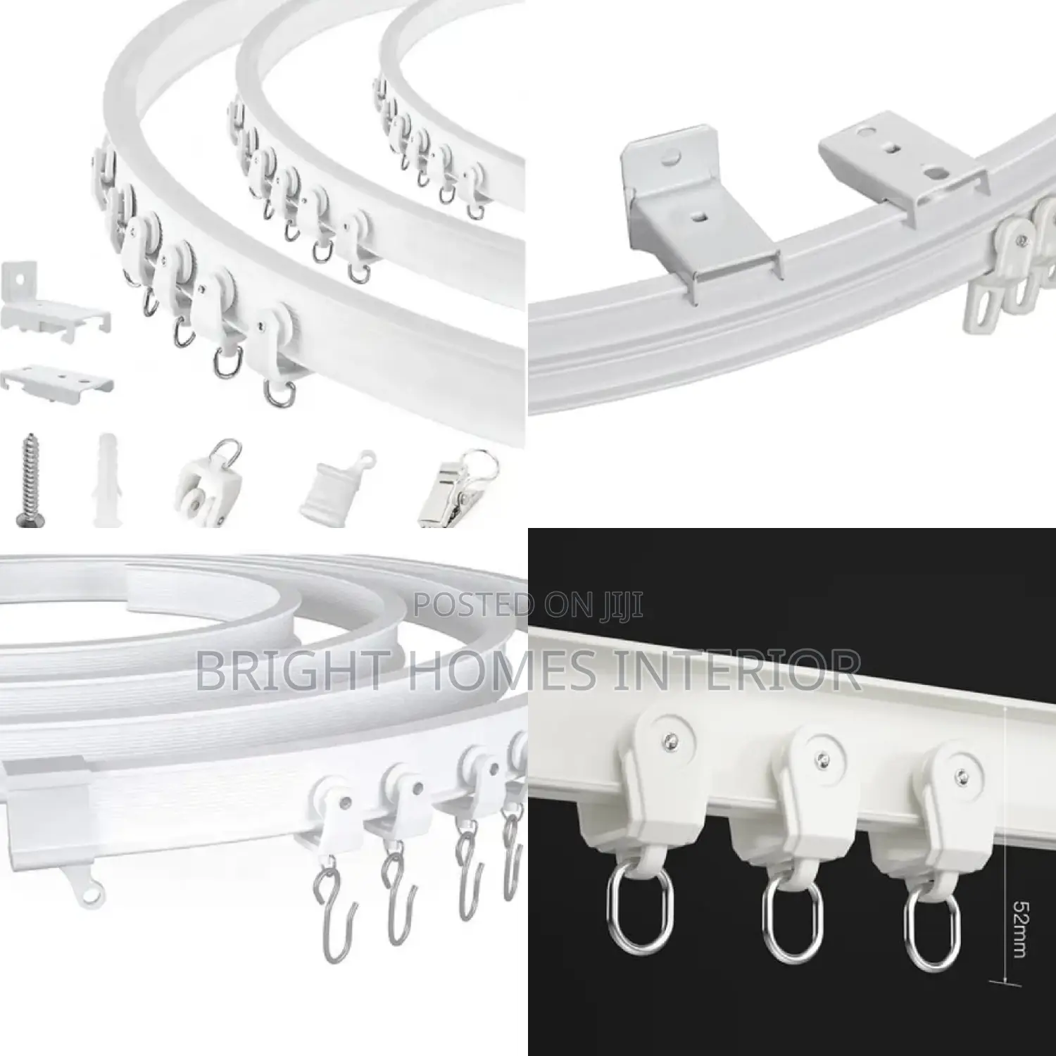 Bendable Curtain Rails Hospital Rails Mosquito Net Rails