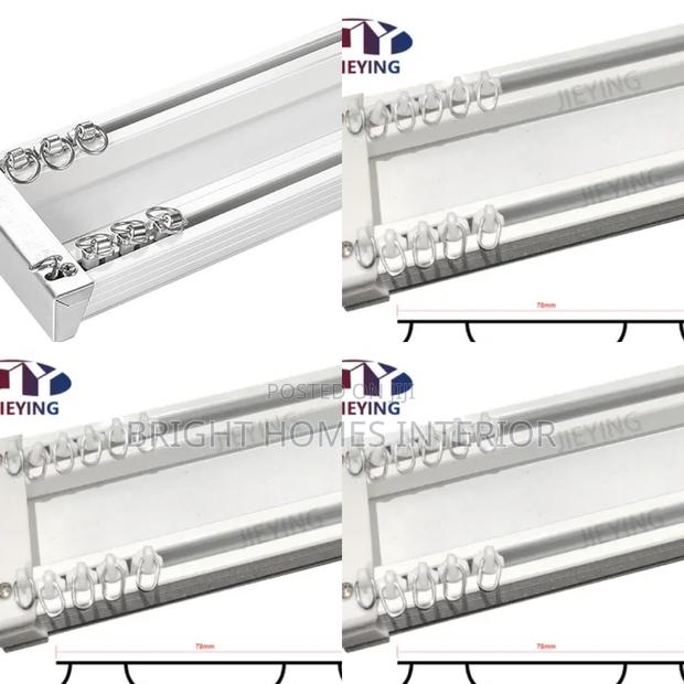 Double Curtain Rails Curtain Rails Curtain Rails - main view