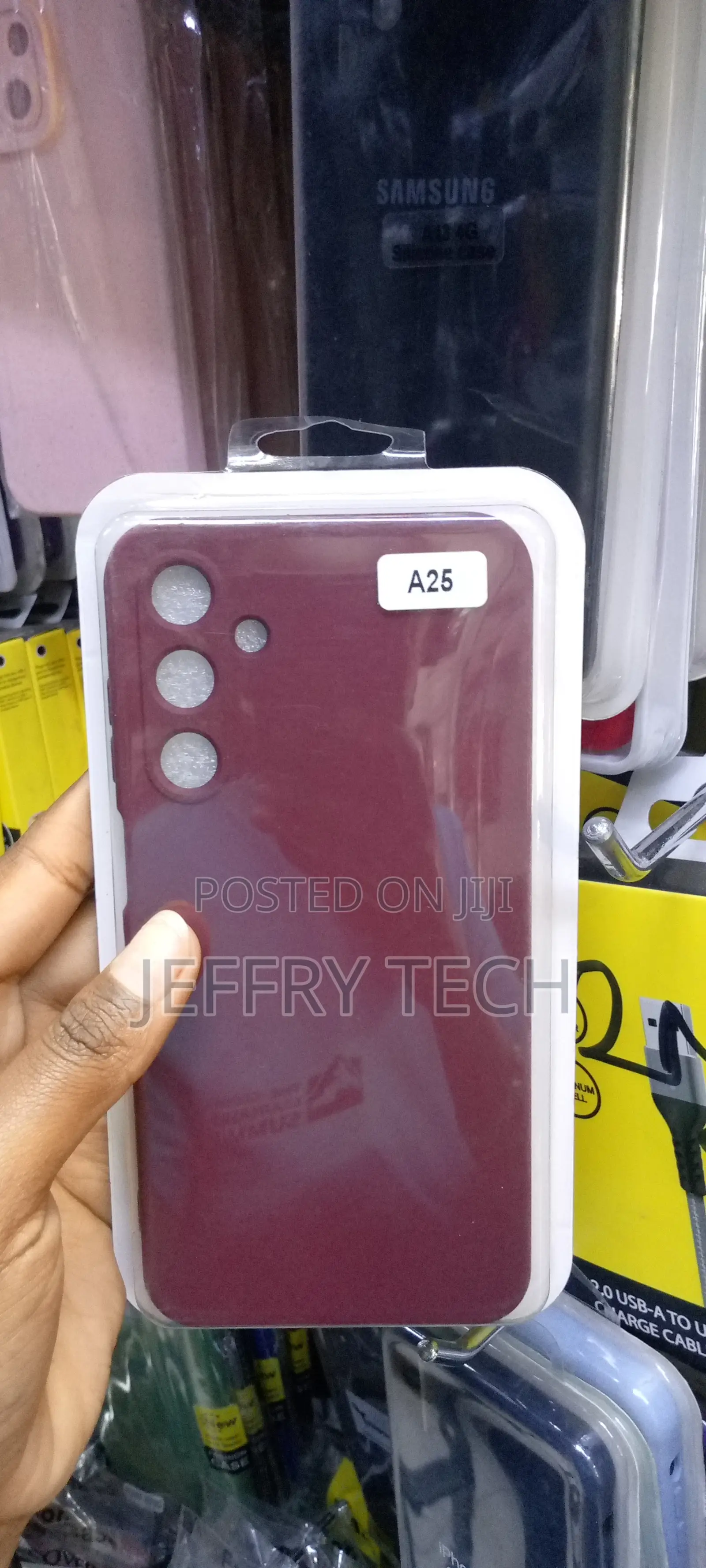 AK for Samsung Galaxy A25 5G Case, Stylish Slim Liquid Silic