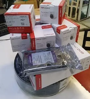 4 Cameras CCTV Hikvision 4-Channel CCTV Complete CCTV Kit