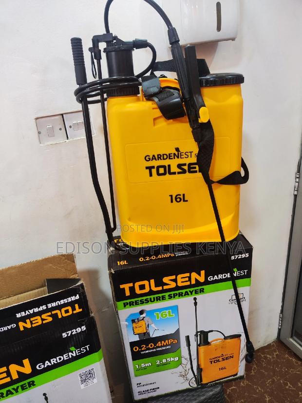 Fumigation Bottle Sprayer 16 Litre Tolsen Knapsack Sprayers - main view