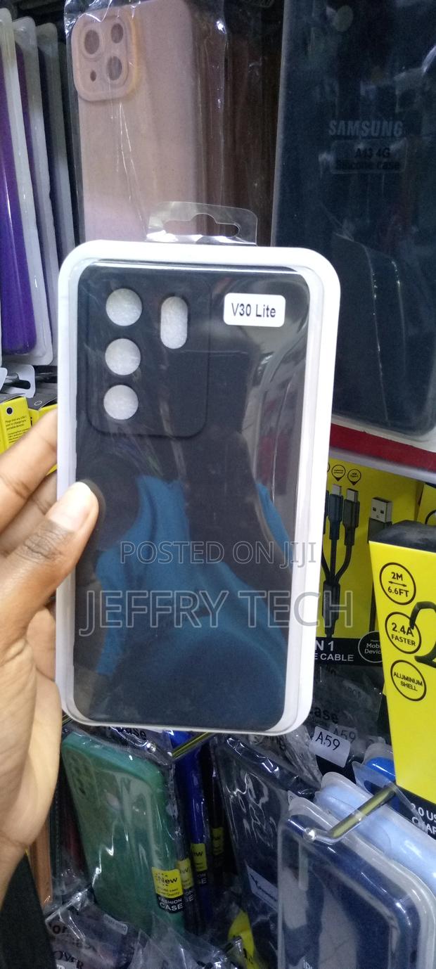 Vivo V30 Lite 5G Solid Color Liquid Silicone Dropproof Full - main view