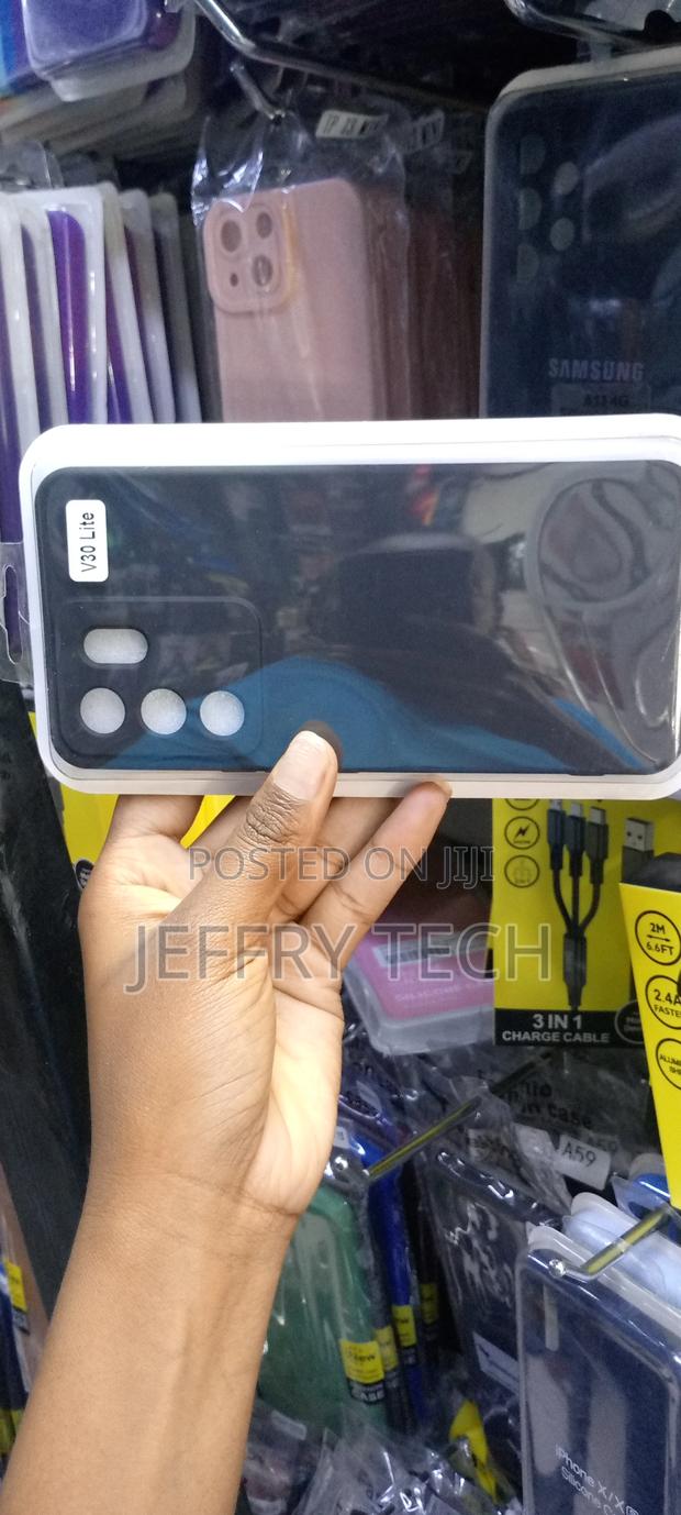 Vivo V30 Lite 5G Solid Color Liquid Silicone Dropproof Full - thumbnail 3